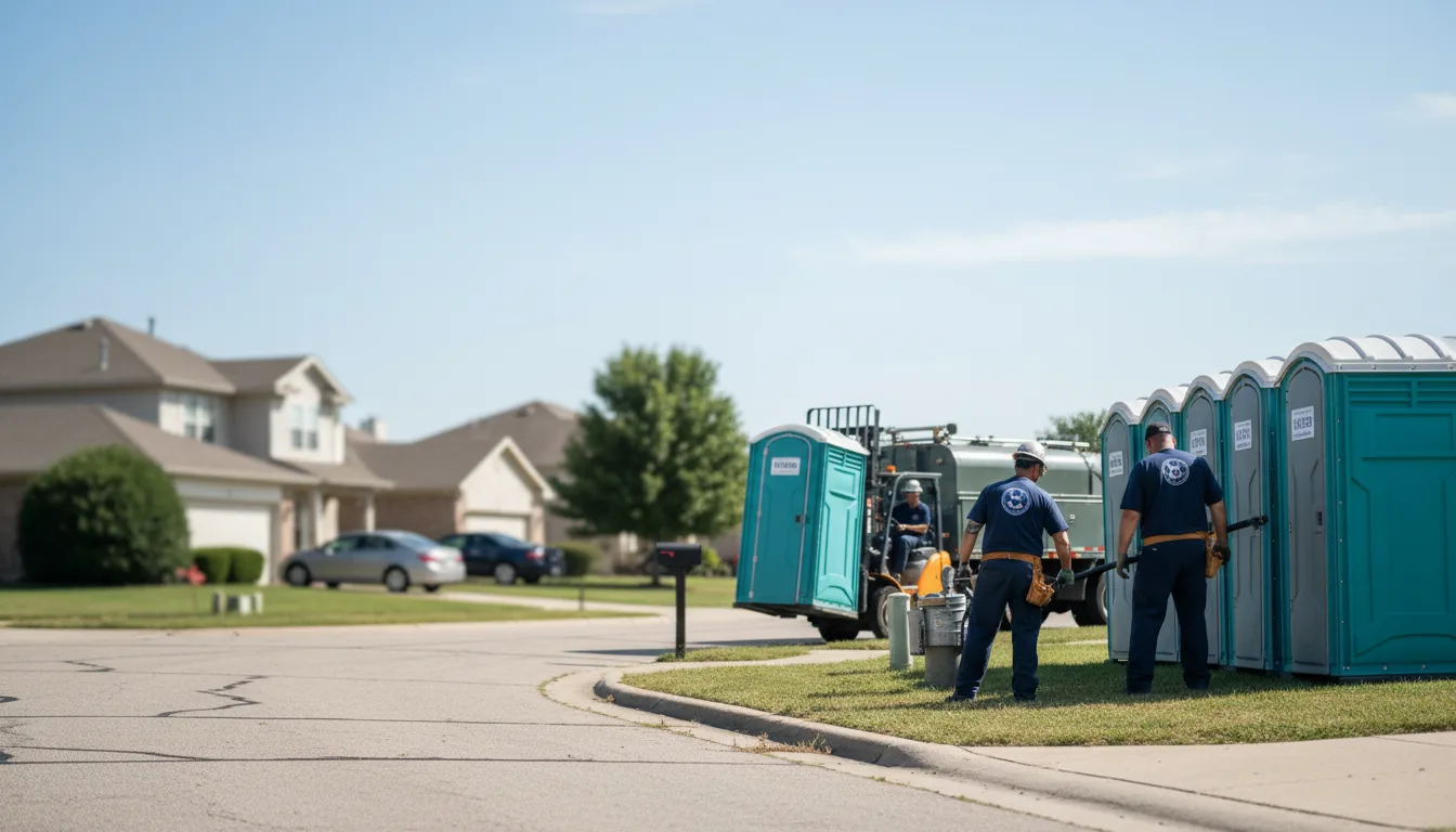 Porta Potty Rental in Bucyrus, KS near me
